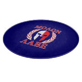 モロンラベスパルタンアーマーローレルトリカラー カッティングボード (角)