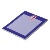 モロンラベスパルタンアーマーローレルトリカラー ノートパッド (回転)