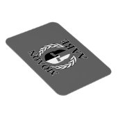 モロンラベスパルタンマスクアーマーラームルズモノクロ マグネット (右側)