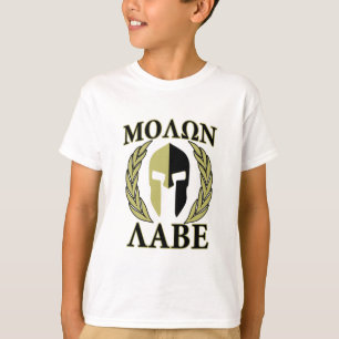 モロンラベスパルタンマスクローレルオリーブグリーン Tシャツ