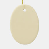 モロンラベスパルタンマスクローレルベージュデコール セラミックオーナメント (裏面)