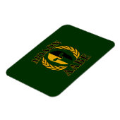 モロンラベスパルタンローレルズフォレストグリーンデコール マグネット (左側)