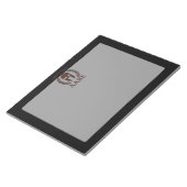 モロンラベスパルタン戦士アイアンローレルマスク ノートパッド (アングル)