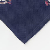 モロンラベスパルタン戦士カーボンファイバークローム フリースブランケット (角)