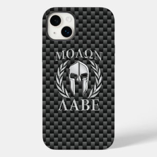モロンラベスパルタン戦士カーボンファイバープリントオン Case-Mate iPhone 14 PLUSケース