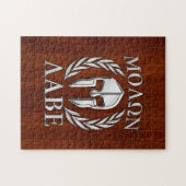 モロンラベスパルタン戦士ローレルウッドデコール ジグソーパズル (横)