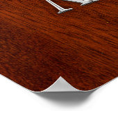 モロンラベスパルタン戦士ローレルズクロウッドプリント ポスター (角)