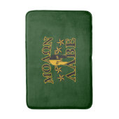 モロンラベスパルタン戦士5つ星グリーン バスマット (正面縦)