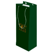モロンラベスパルタン戦士5つ星グリーン ワインギフトバッグ (裏面アングル)
