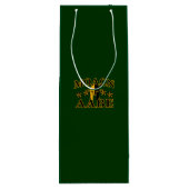 モロンラベスパルタン戦士5つ星グリーン ワインギフトバッグ (裏面)