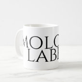 モロンラベ コーヒーマグカップ (正面左)