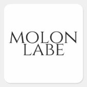 モロンラベ スクエアシール (正面)