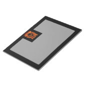 モロン・ラベ・スパルタン戦士ローレルが火に ノートパッド (アングル)