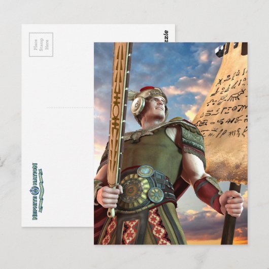 モローニ大尉 ポストカード (正面/裏面)