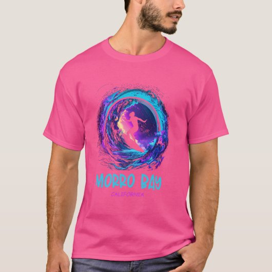 モロ・ベイ・カリフォルニア Tシャツ (正面)
