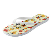 モンおもしろいスターパターン ビーチサンダル (アングル)