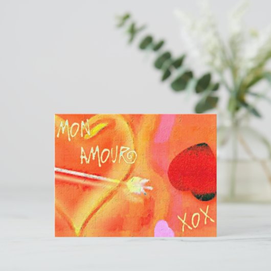 モンアムール ポストカード (スタンド正面)