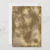 モンアムール |金ゴールドホイグランジルベビー誕生3写真 案内状 (裏面)