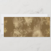 モンアムール |金ゴールドホイグランジル新生児誕生写真 案内状 (裏面)