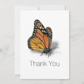 モンアーキ蝶の感謝 サンキューカード (正面)