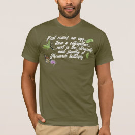 モンアーク蝶のライフサイクル Tシャツ