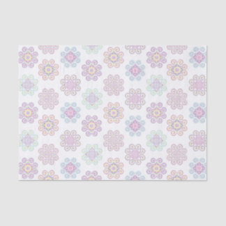 モンインスパイアグ、明るいパターンティッシュペーパー 薄葉紙