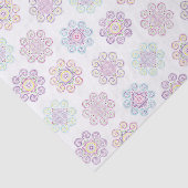 モンインスパイアグ、明るいパターンティッシュペーパー 薄葉紙 (詳細)