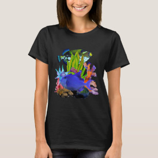 モンガラカワハギ カワハギ 海水水槽 魚 Tシャツ