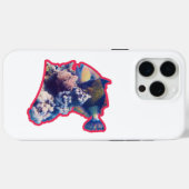 モンガラカワハギ | 赤枠オーガニッククロップビュー | Case-Mate iPhoneケース (裏面 (横))