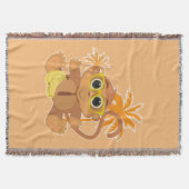 モンキーおたく スローブランケット (正面)