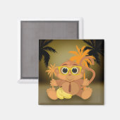 モンキーおたく マグネット (正面/裏面)