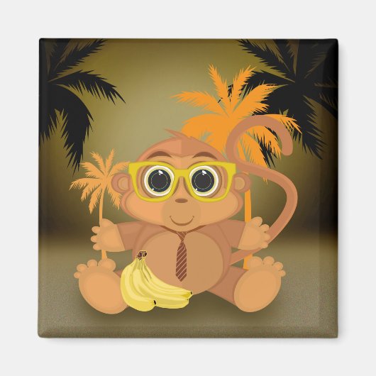 モンキーおたく マグネット (正面)