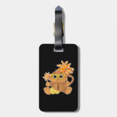 モンキーおたく ラゲッジタグ (裏面縦)