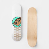 モンキーおもしろいスケートボード スケートボード (正面)