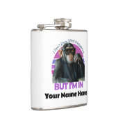 モンキーおもしろい名が何が起こっているかわからない フラスク (右)