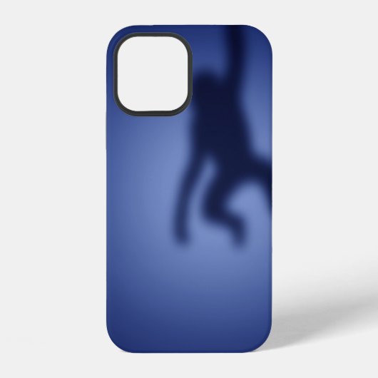 モンキーのシルエット Case-Mate iPhoneケース iPhone 12ケース (裏面)