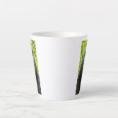 モンキーのセルフィー カフェラテマグ (正面)