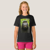 モンキーのセルフィー Tシャツ (正面フル)