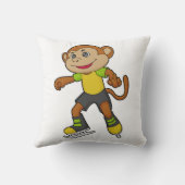 モンキーアットアイススケートで滑るとアイススケート クッション (裏面)