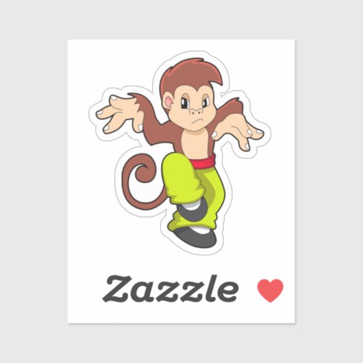 モンキーアット武術アーツクンフー シール (シート)