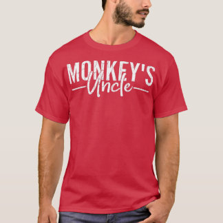 モンキーアンクルおもしろいモンキーズ動物愛好家- 1 Tシャツ