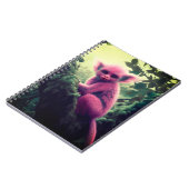 モンキーアートデザイン ノートブック (左側)