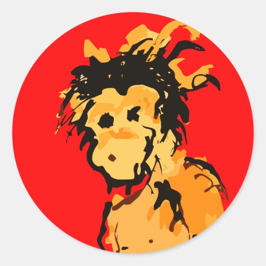 モンキーインク ラウンドシール (正面)