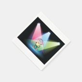 モンキーインスポットライト紙ナプキンス スタンダードカクテルナプキン (角)