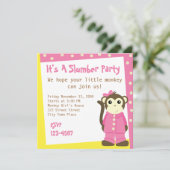 モンキーインパジャマ 招待状 (スタンド正面)