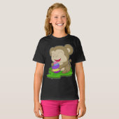 モンキーイースターイースター卵 Tシャツ (正面フル)