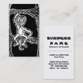 モンキーウッドプリント 名刺 (正面/裏面)