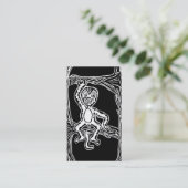 モンキーウッドプリント 名刺 (スタンド正面)