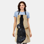 モンキーエプロン エプロン (着用した状態)