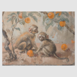 モンキーオイル塗装スタイルティッシュペーパー 薄葉紙